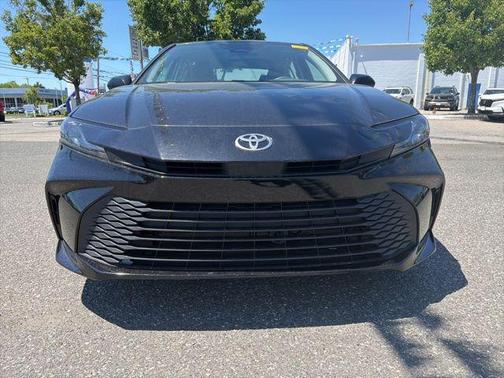 Midnight Black Metallic 2025 Toyota Camry XLE