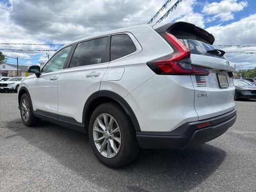 Platinum White Pearl 2025 Honda CR-V EX AWD