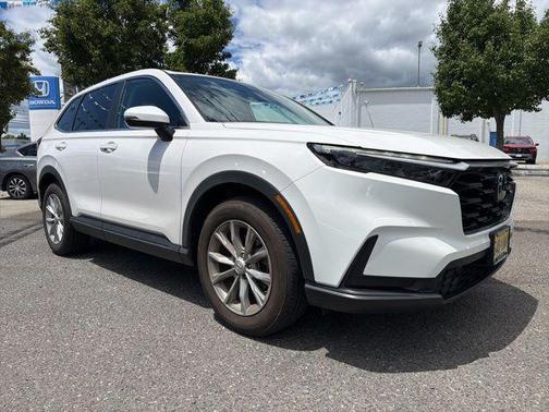Platinum White Pearl 2025 Honda CR-V EX AWD