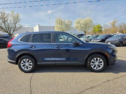 Blue 2025 Honda CR-V LX AWD