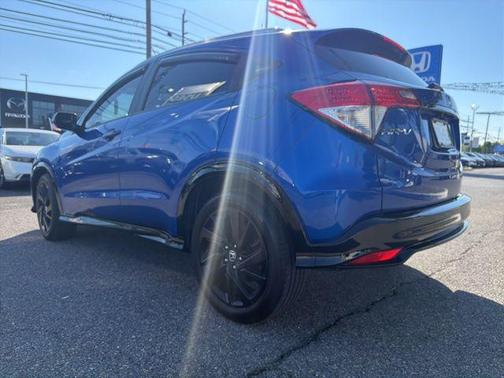 Aegean Blue Metallic 2021 Honda HR-V AWD Sport