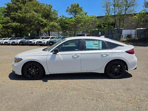 Platinum White Pearl 2026 Honda Civic Sport