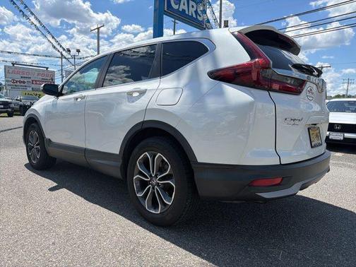 Platinum White Pearl 2021 Honda CR-V AWD EX-L