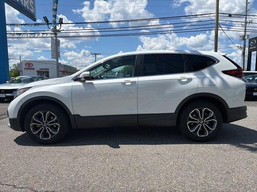 Platinum White Pearl 2021 Honda CR-V AWD EX-L