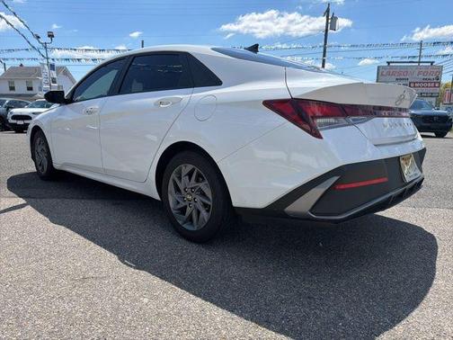 Serenity White 2024 Hyundai ELANTRA SEL
