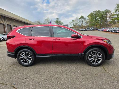 Radiant Red Metallic 2022 Honda CR-V AWD EX