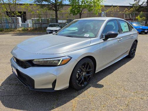 Solar Silver Metallic 2026 Honda Civic Sport