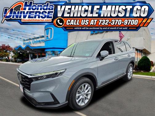 Gray 2026 Honda CR-V EX AWD
