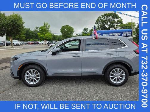 Gray 2026 Honda CR-V EX AWD