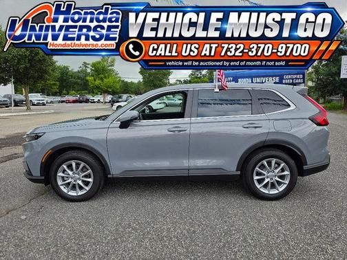 Gray 2026 Honda CR-V EX AWD