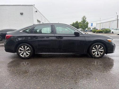 Crystal Black Pearl 2025 Honda Civic LX