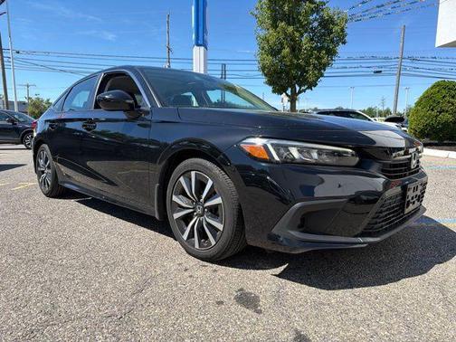 Crystal Black Pearl 2024 Honda Civic EX