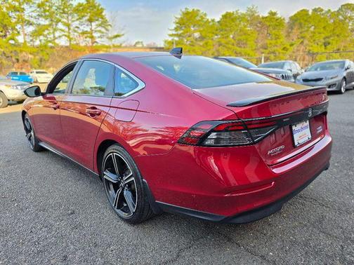 Radiant Red Metallic 2024 Honda Accord Hybrid Sport