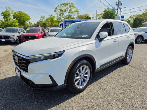 Platinum White Pearl 2024 Honda CR-V EX AWD