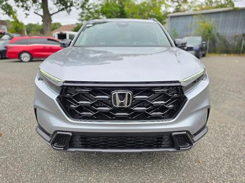 Solar Silver Metallic 2027 Honda CR-V Hybrid Sport-L AWD