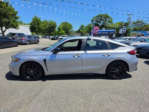 Solar Silver Metallic 2026 Honda Civic Sport