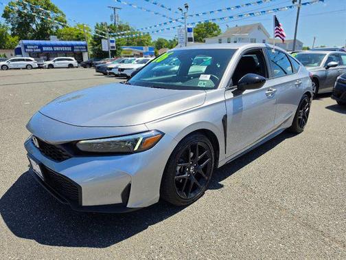Solar Silver Metallic 2026 Honda Civic Sport