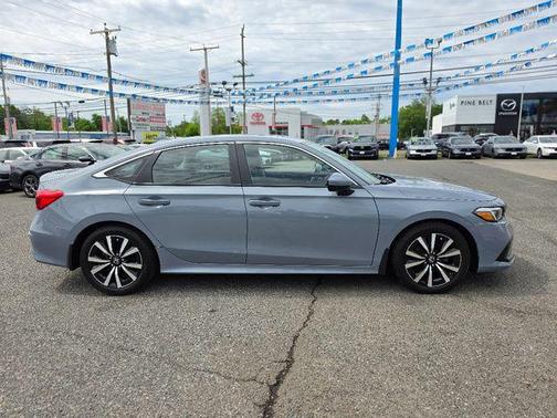 Sonic Gray Pearl 2024 Honda Civic EX