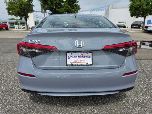 Sonic Gray Pearl 2024 Honda Civic EX