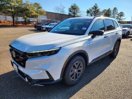Platinum White Pearl 2026 Honda CR-V Hybrid TrailSport AWD