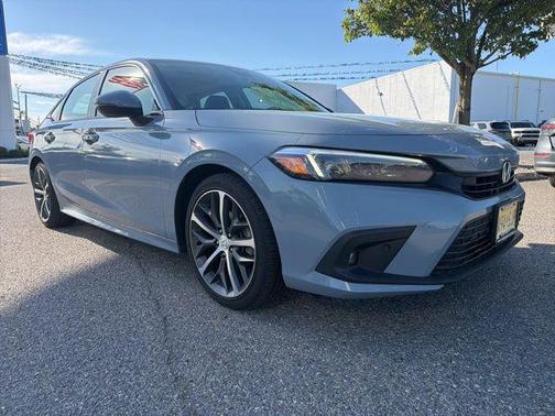 Sonic Gray Pearl 2023 Honda Civic Touring