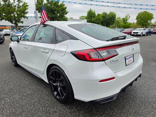 Platinum White Pearl 2024 Honda Civic Sport