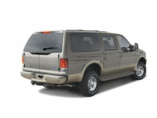 Red Fire Clearcoat Metallic 2003 Ford Excursion Eddie Bauer