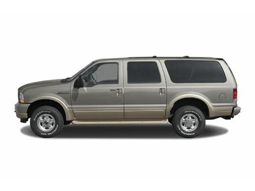 Red Fire Clearcoat Metallic 2003 Ford Excursion Eddie Bauer