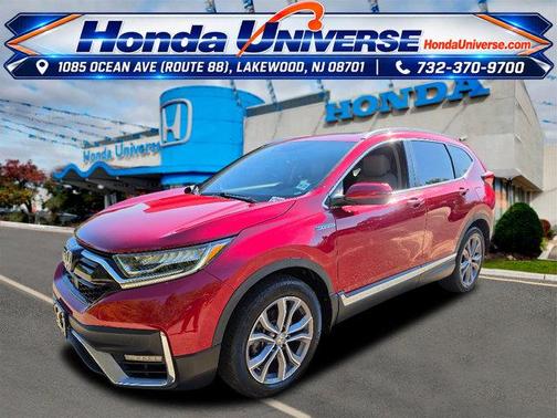 Radiant Red Metallic 2022 Honda CR-V Hybrid Touring