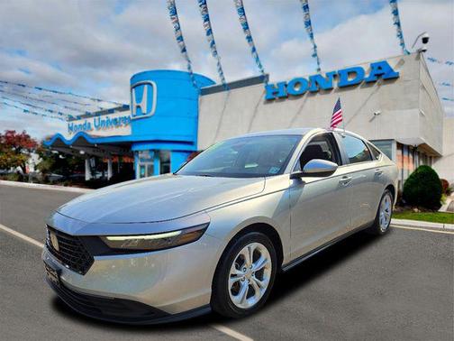 Solar Silver Metallic 2024 Honda Accord LX 1.5T