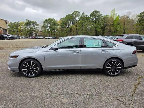 Solar Silver Metallic 2026 Honda Accord Hybrid Touring