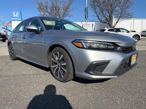 Lunar Silver Metallic 2023 Honda Civic EX