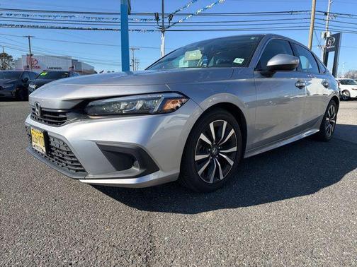 Lunar Silver Metallic 2023 Honda Civic EX