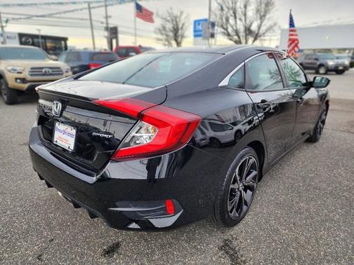Crystal Black Pearl 2021 Honda Civic Sport