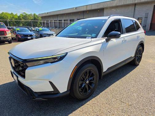 Platinum White Pearl 2024 Honda CR-V Hybrid Sport AWD