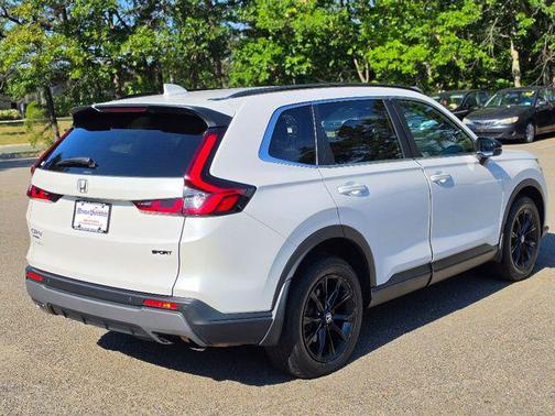 Platinum White Pearl 2024 Honda CR-V Hybrid Sport AWD