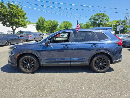 Canyon River Blue Metallic 2025 Honda CR-V Hybrid Sport AWD