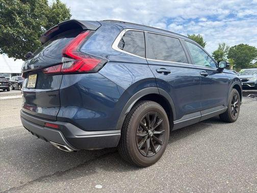 Canyon River Blue Metallic 2025 Honda CR-V Hybrid Sport AWD