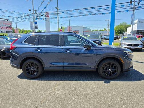 Canyon River Blue Metallic 2025 Honda CR-V Hybrid Sport AWD