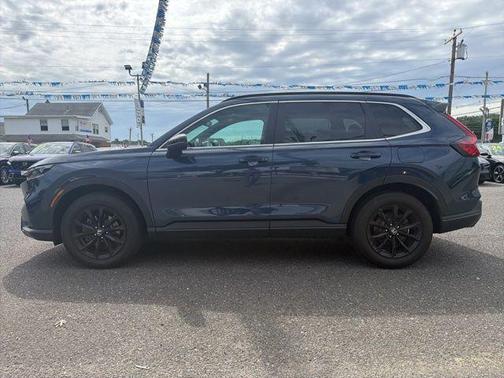 Canyon River Blue Metallic 2025 Honda CR-V Hybrid Sport AWD
