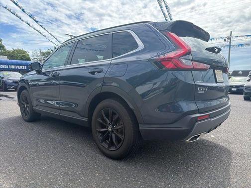 Canyon River Blue Metallic 2025 Honda CR-V Hybrid Sport AWD