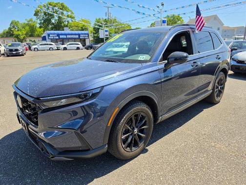 Canyon River Blue Metallic 2025 Honda CR-V Hybrid Sport AWD