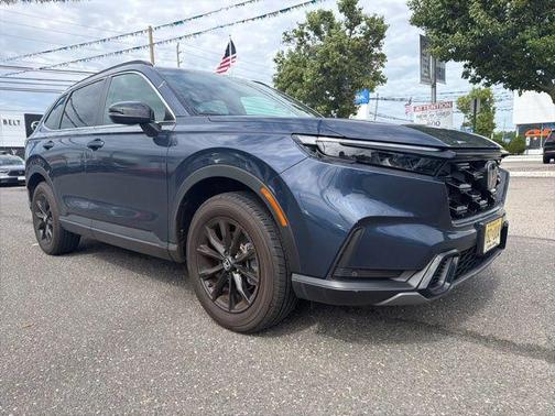 Canyon River Blue Metallic 2025 Honda CR-V Hybrid Sport AWD