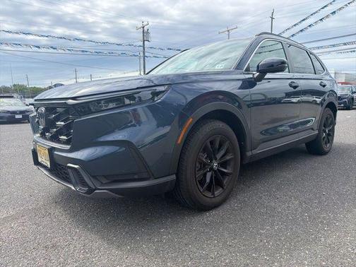 Canyon River Blue Metallic 2025 Honda CR-V Hybrid Sport AWD