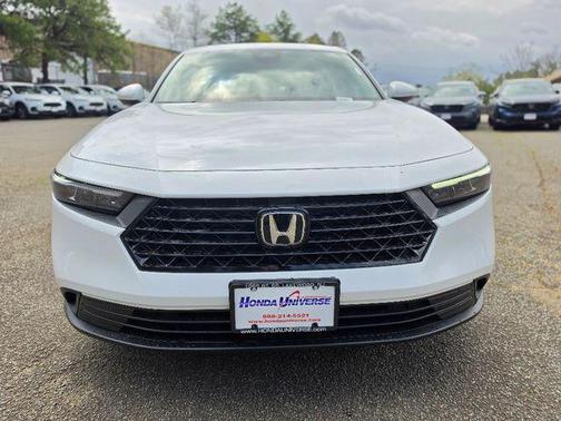 Platinum White Pearl 2026 Honda Accord LX 1.5T