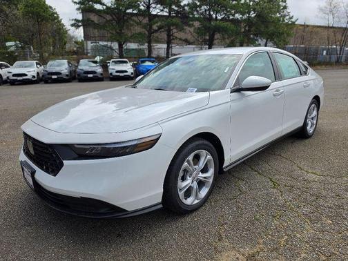 Platinum White Pearl 2026 Honda Accord LX 1.5T