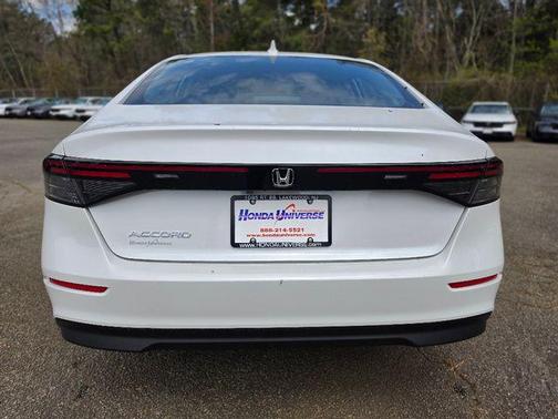 Platinum White Pearl 2026 Honda Accord LX 1.5T
