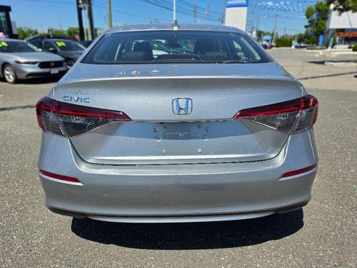 Solar Silver Metallic 2025 Honda Civic LX