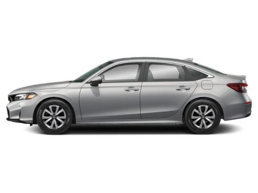 Solar Silver Metallic 2025 Honda Civic LX