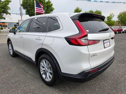 Platinum White Pearl 2025 Honda CR-V EX AWD